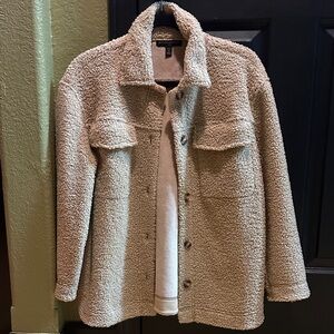 Banana Republic Tan Teddy Jacket